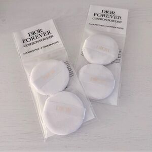 Dior Forever Cushion Powder Puffs Set of 4